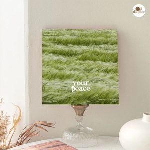 Tranh canvas đồng cỏ bình yên.