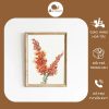 Tranh canvas họa tiết hoa lá